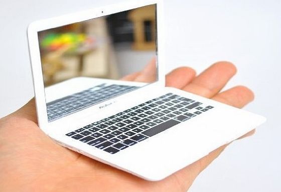 TGO WHITE Apple MacBook Air design portable pocket mini make up cosmetic mirror