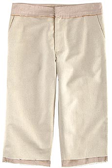 Thakoon Linen and cotton cropped pants