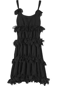 Ruffle Tiered Cocktail Dress
