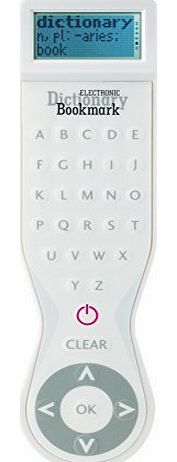 Electronic Dictionary Bookmark - Color: White