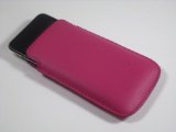 the-appleman iPhone 3G Pink Leather Case and Screen Protector