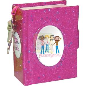 The Bead Shop Fashion Angels Mini Sparkle Book Fuschia