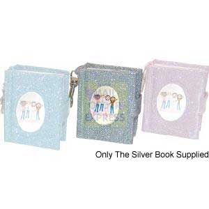 The Bead Shop Fashion Angels Mini Sparkle Book Silver