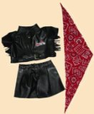 The Bear Mill BIKER OUTFIT FITS 15 BUILD A BEAR FACTORY