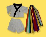 KARATE OUTFIT FITS 15 BUILD A BEAR FACTORY