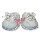 The Bear Mill WHITE and PINK TRAINERS FIT 15 INCH BUILD A BEAR FACTORY