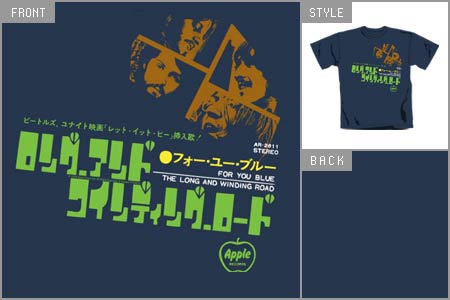 Beatles (Japanese Text) T-shirt cid_3915TSC