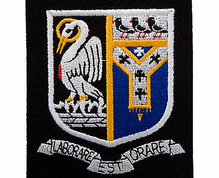 The Becket School Unisex Blazer Badge, Black Multi