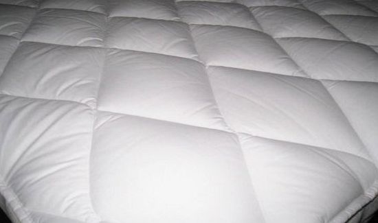 The Bettersleep Company Brand - Hotel Quality Supersoft Polycotton Box Stitched Quilted Mattress Toppers King Size - Extra comfort amp; Anti Allergenic