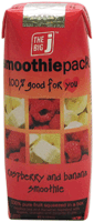 The Big J Raspberry and Banana Smoothie 250ml Box