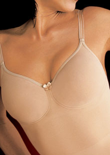 Seamless Control bodysuit with underwire