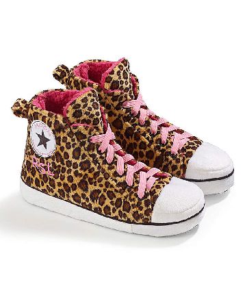 The Brilliant Gift Shop Personalised Ladies Leopard Slipper Boot