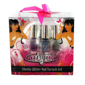 Cheeky Girls Cheeky Glitter Nail Collection