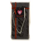 The Chocolate Alchemist Dark Chocolate With Chilli Organic Heart Bar