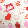 Hearts, chocolate transfer sheets