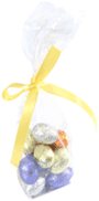 Gift bag of assorted mini eggs