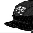 The Clash Skull Quilted Visor Beanie