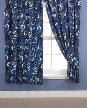 The Clone Wars 66` x 72` Curtains