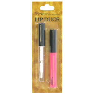 The Color Work Shop Lip Gloss Duo 6.6ml - Deep