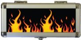 The Creative Nut Limited Darts Case - Gold Flames Design