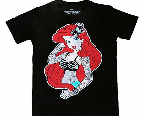 Twisted Ariel Little Mermaid T-Shirt - L