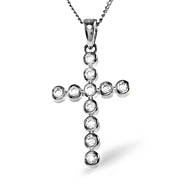 The Diamond Store.co.uk 18K WHITE GOLD DIAMOND PENDANT 0.26CT