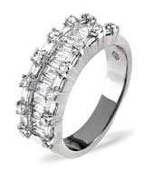 The Diamond Store.co.uk 18K WHITE GOLD DIAMOND RING 1.29CT