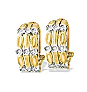 The Diamond Store.co.uk 9K Gold Diamond Earrings (0.33ct)