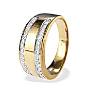 The Diamond Store.co.uk 9K Gold Diamond Ring (0.33ct)