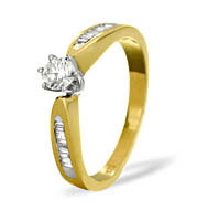 The Diamond Store.co.uk 9K Gold Diamond Ring 0.40CT