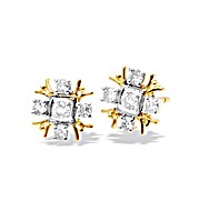 The Diamond Store.co.uk 9K Gold Diamond Stud Earrings (0.55ct)