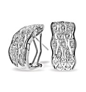 9K White Gold Diamond Detail Earrings (0.30ct)