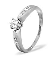 The Diamond Store.co.uk 9K White Gold Diamond Ring 0.40CT