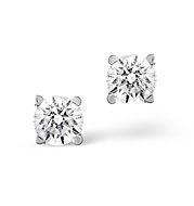 The Diamond Store.co.uk H/Si Mens Earrings 0.15CT Single Earring Diamond Platinum