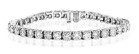 The Diamond Store.co.uk Tennis Bracelet 9.50CT Diamond 18KW