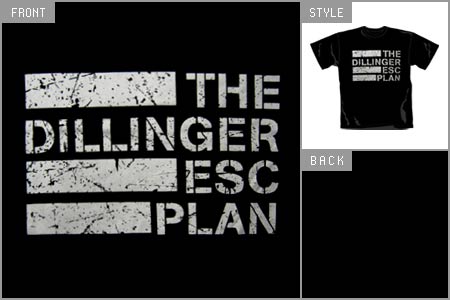 The Dillinger Escape Plan (Silver) T-shirt