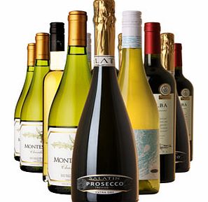 The Dinner Party Case with Prosecco 12 x 75cl