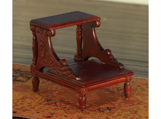 The Dolls House Emporium Carved Library/Bed Steps (M)