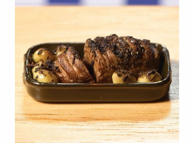 The Dolls House Emporium Roasting Tin of Beef amp; Potatoes
