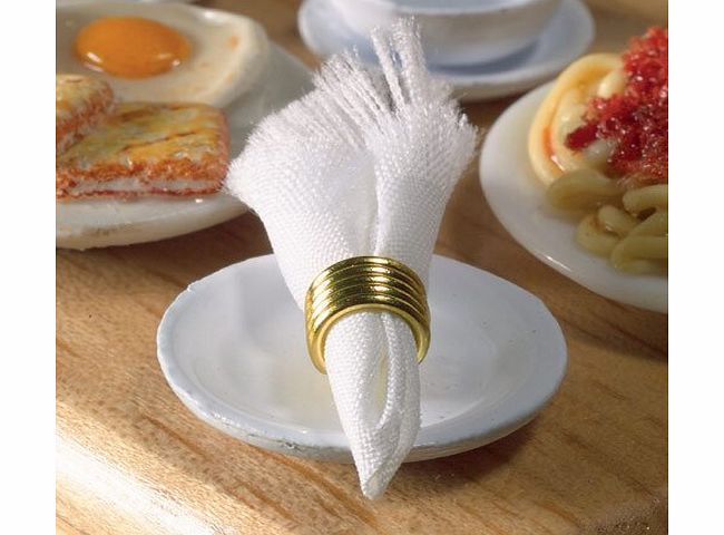 The Dolls House Emporium Table Napkins, 4 pcs