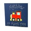 Dotty House Express Personalised Canvas: 30.5cm x 30.5cm - small