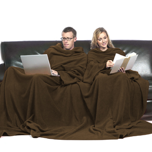The Double Slanket (Chocolate Brown)