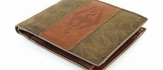 The Elder Scrolls  Skyrim Armor Faux Leather Wallet, Brown (GE2065)