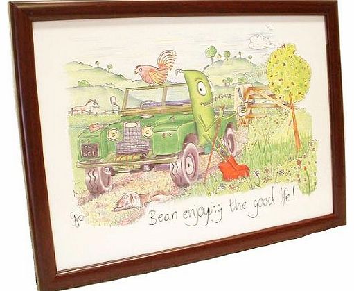 The Emporium Garden Garden Bean Novelty Cushion TV Lap Tray. Enjoying The Good Life