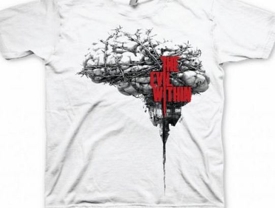 The Evil Within Barbwired Brain Small T-shirt