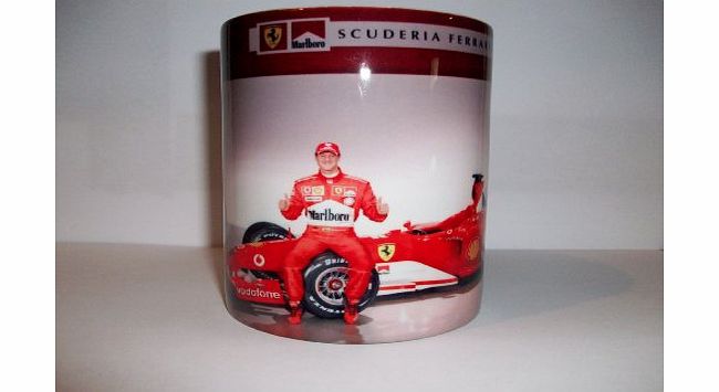 The Filmcell Factory Michael Schumacher Mug Cup Motorsports Memorabilia