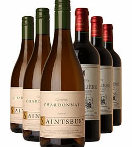 The Fine Wine Six Wine Gift 6 x 75cl Bottles