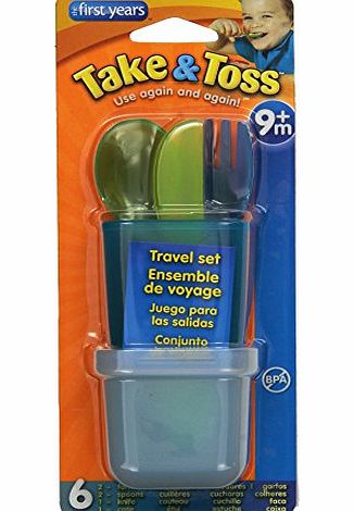 The First Years Take amp; Toss Travel Cutlery Set