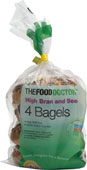 The Food Doctor High Bran and Seed Bagels (4)