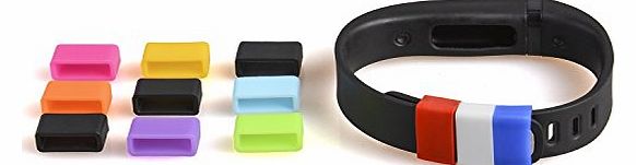 Silicone Fasteners for Fitbit Flex Wristband (12 Pack)